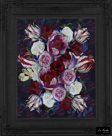 Wallpaper True Colors #160906 Framed